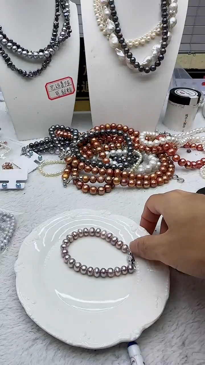 淡水珍珠未镶嵌套链6
