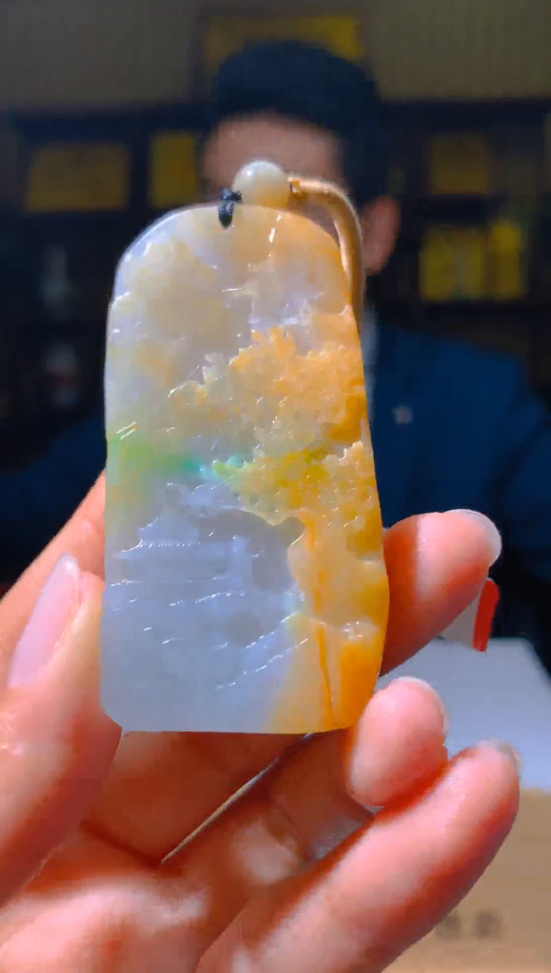 【闪购商品】定制翡翠未镶嵌L-@@QJYD028053