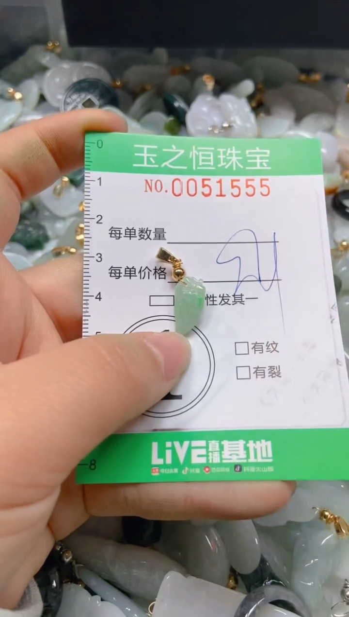 【闪购商品】翡翠颈饰未镶嵌闪购0051555