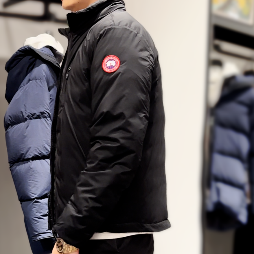 未使用 CANADA GOOSE 加拿大鹅5079M61哑光立领拉链羽绒服男款 冬