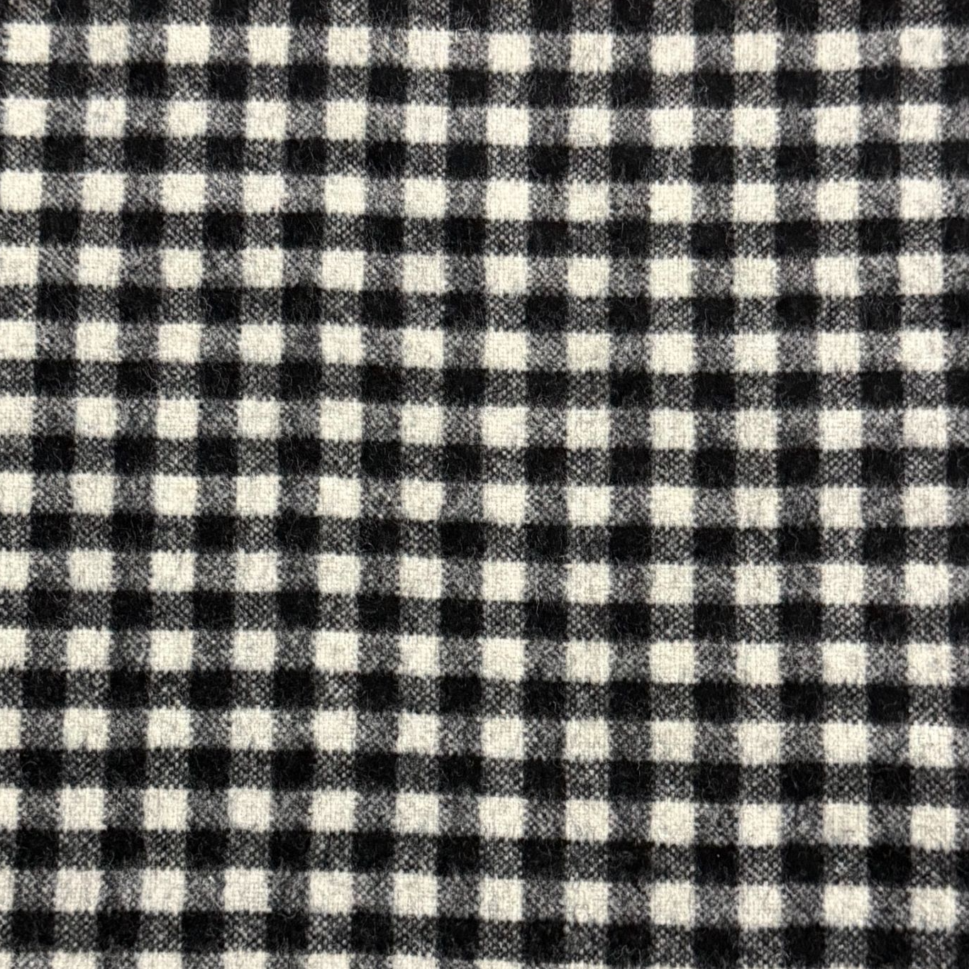 1000克【黑白格小香风双面羊毛】冬季羊毛马甲西服外套面料