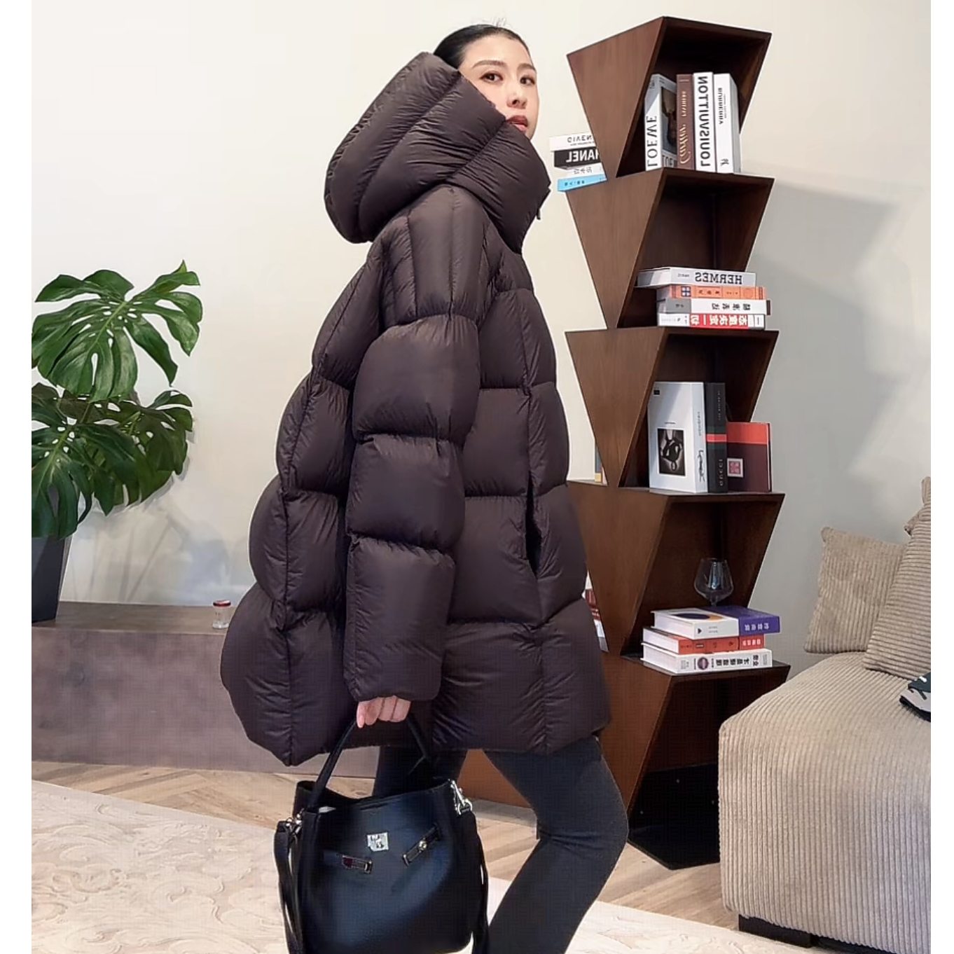 ZUOXIAOQI小太阳加厚白鹅绒羽绒服33（衣长73-75/胸围140-144）