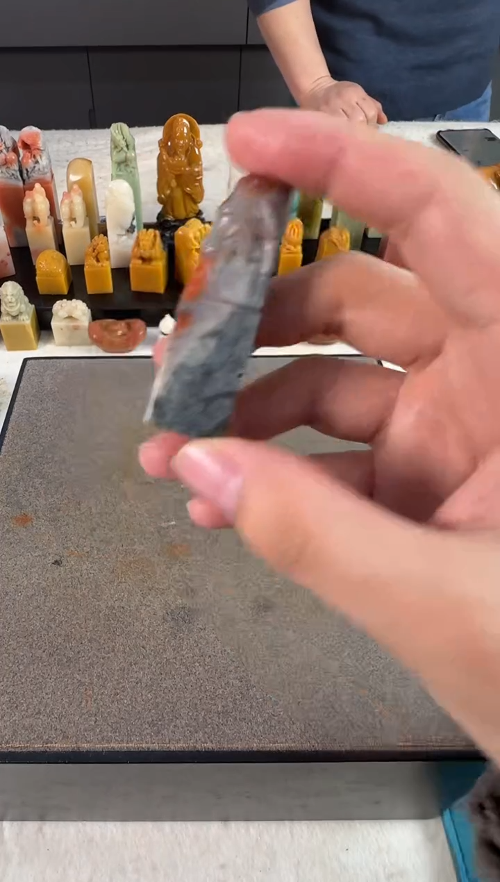 【闪购商品】青田石印石编号编号3749