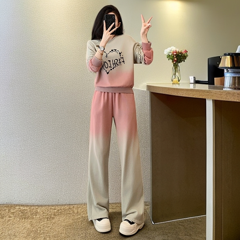 活力都市  休闲套装女2025新款爆款洋气显瘦长袖气质减龄套装女秋