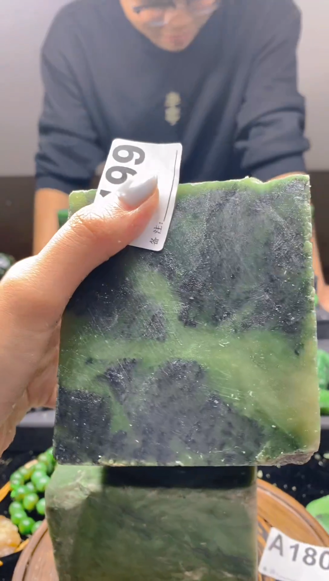 未镶嵌和田玉珠宝半成品1