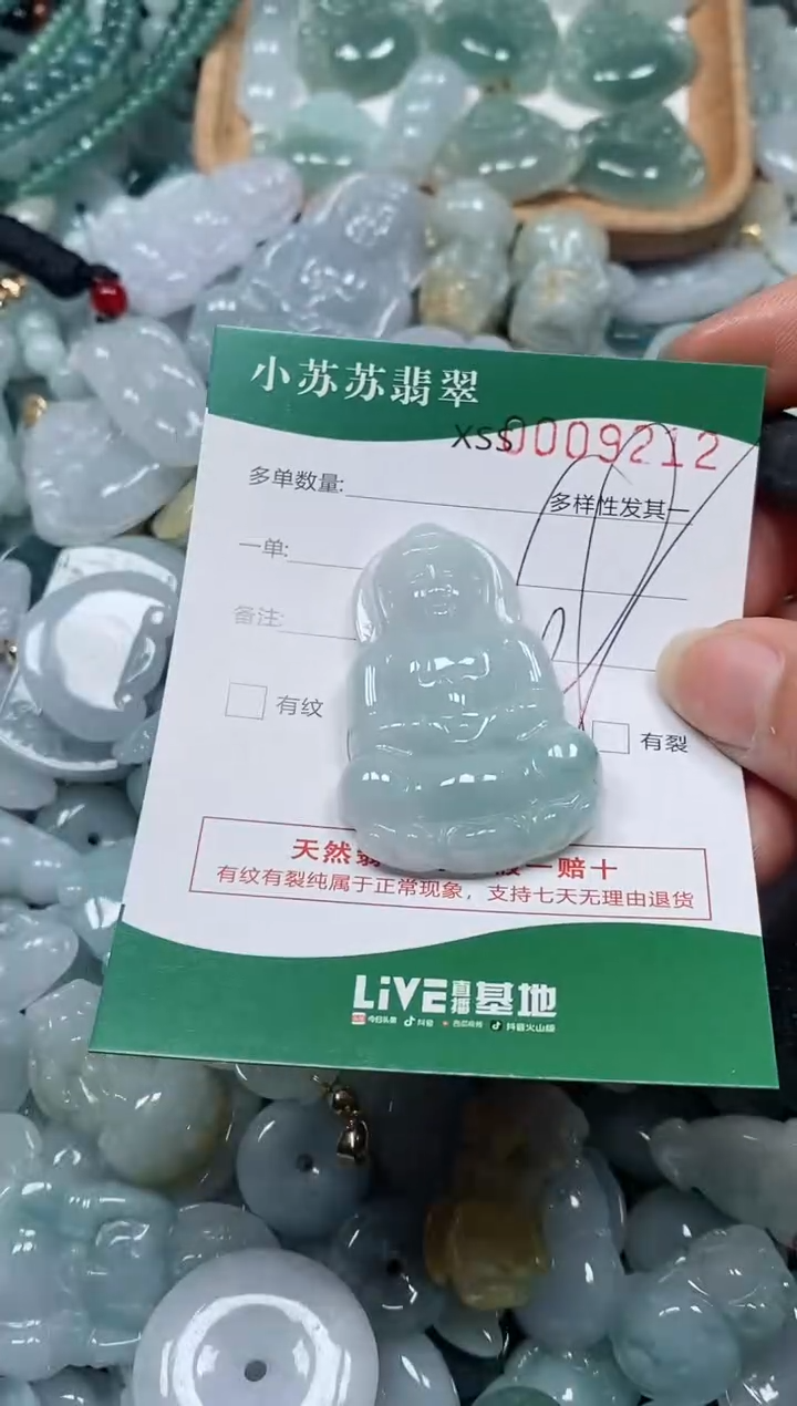 【闪购商品】翡翠颈饰未镶嵌闪购商品0009212