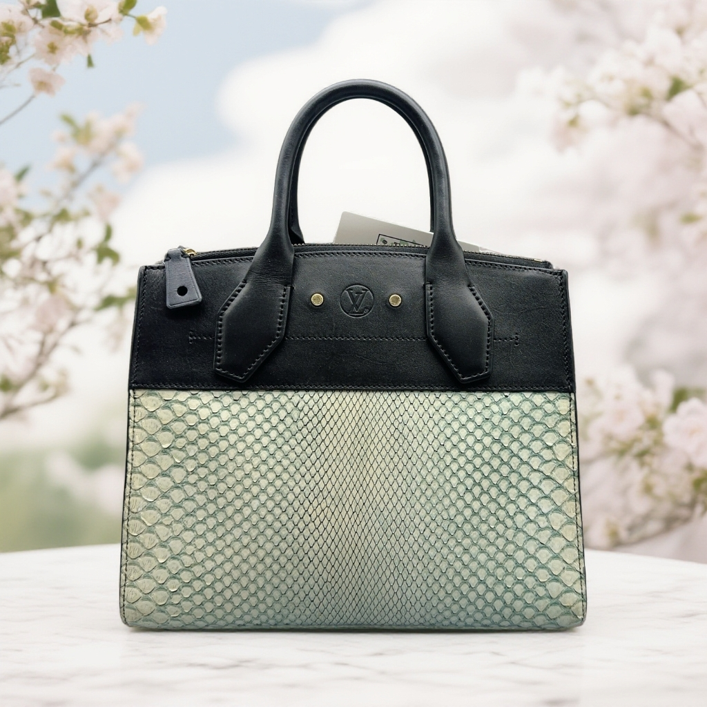 95新 LouisVuitton/路易威登  拼色手提包 1628 6570 