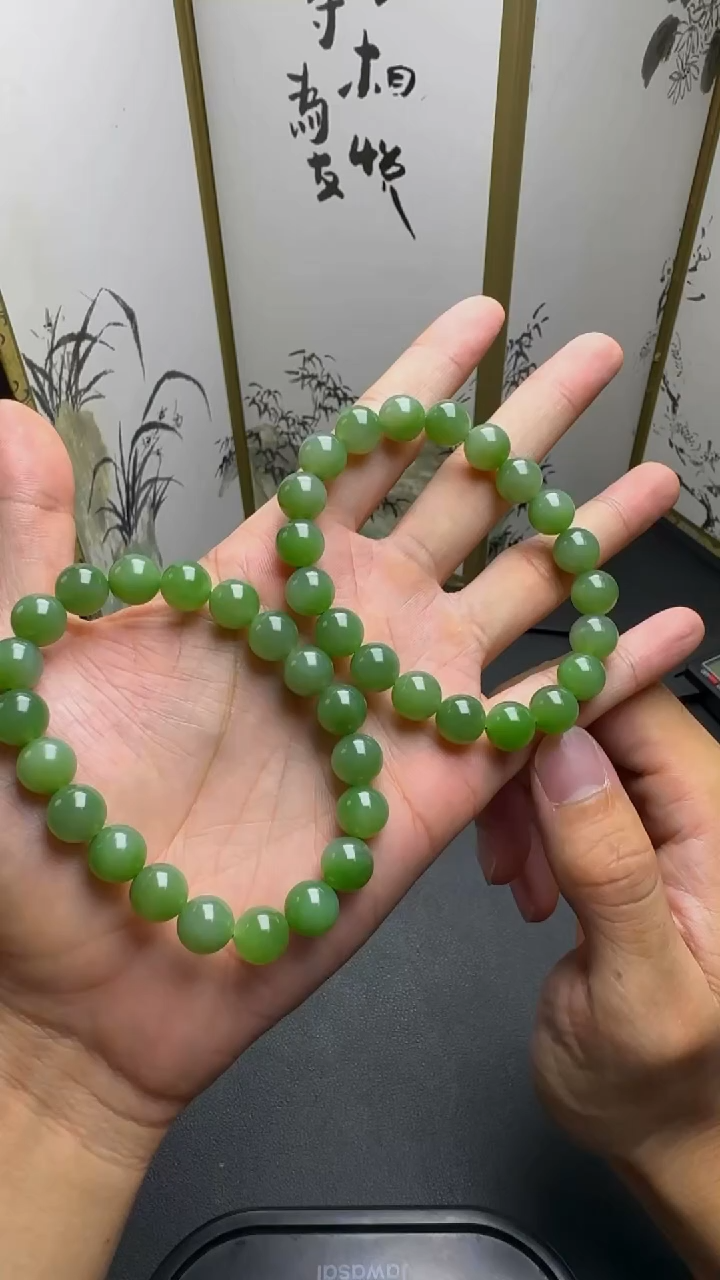 未镶嵌手串和田玉DSD0908077多样性发一
