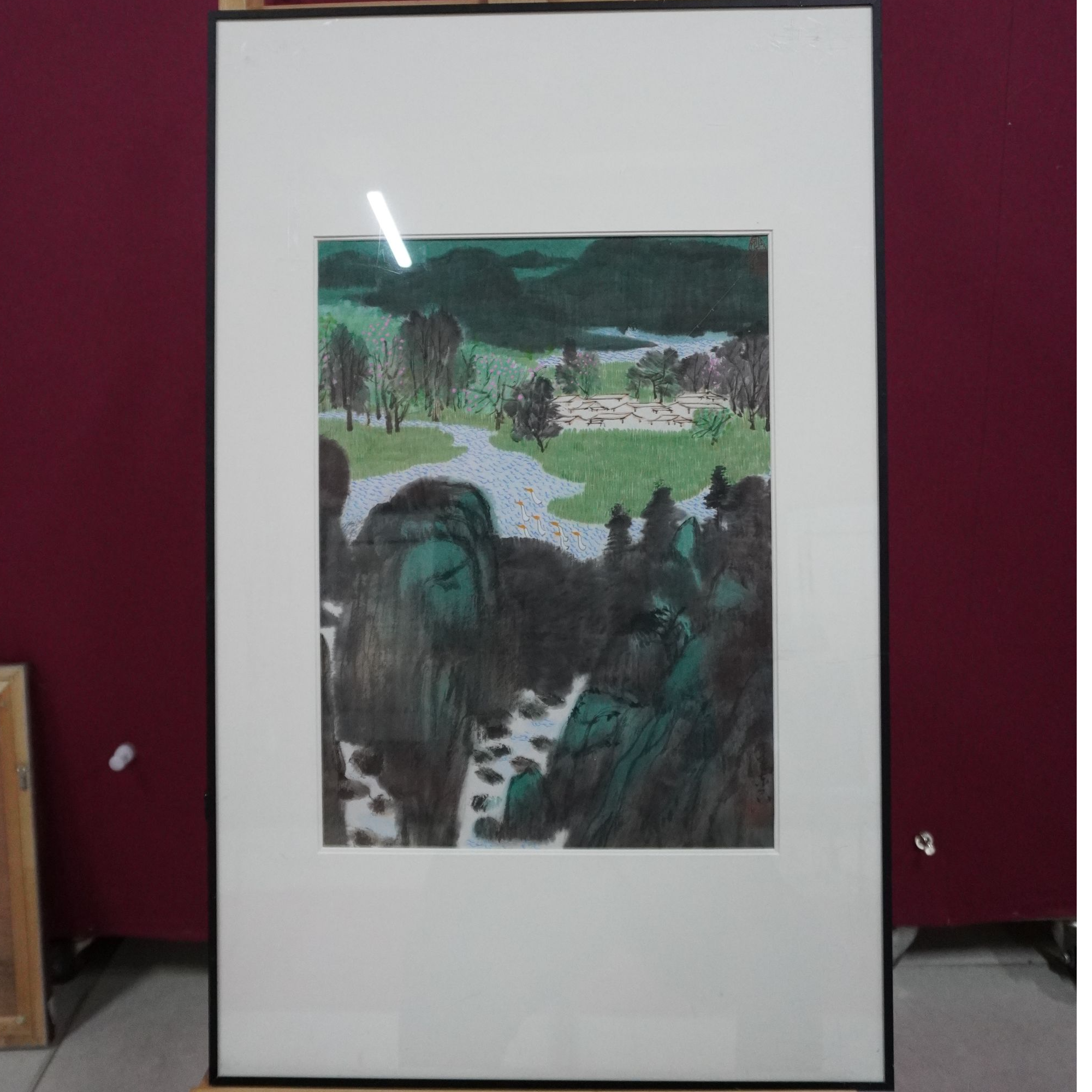 13张兰石的字画（1.5平尺）