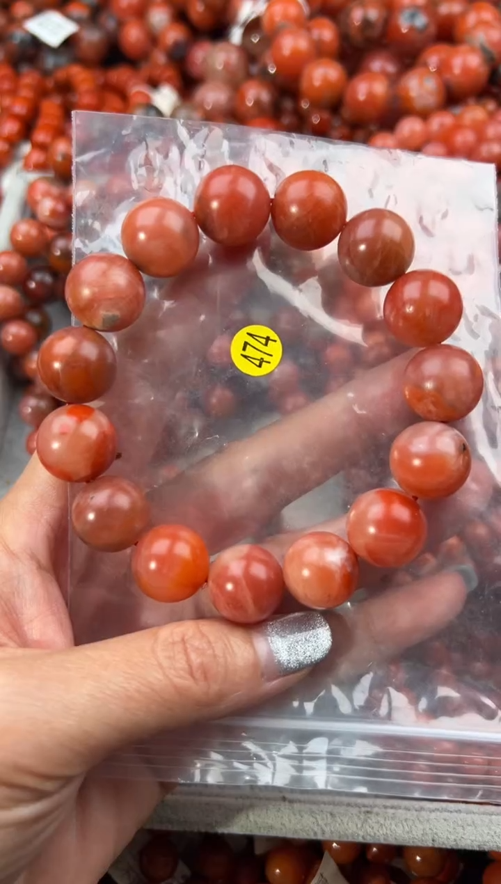 未镶嵌手串南红玛瑙1