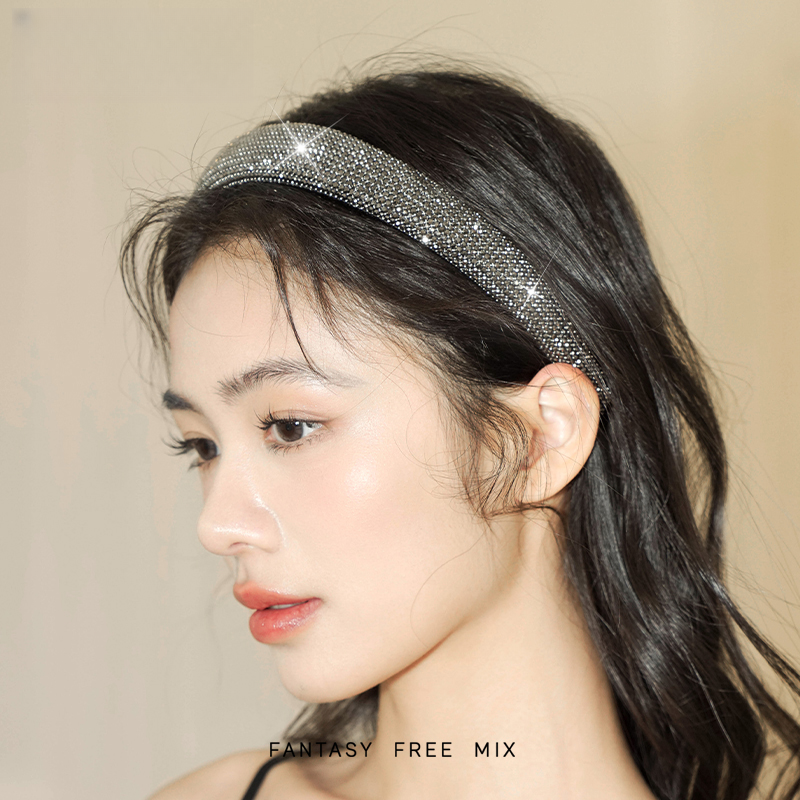 FANTASY FREE MIX【财阀千金】高定满钻皮底发箍