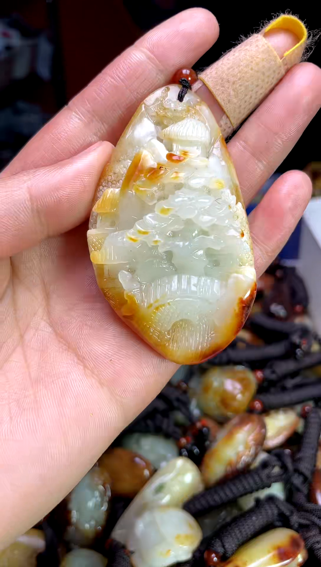 【闪购商品】和田玉颈饰未镶嵌1