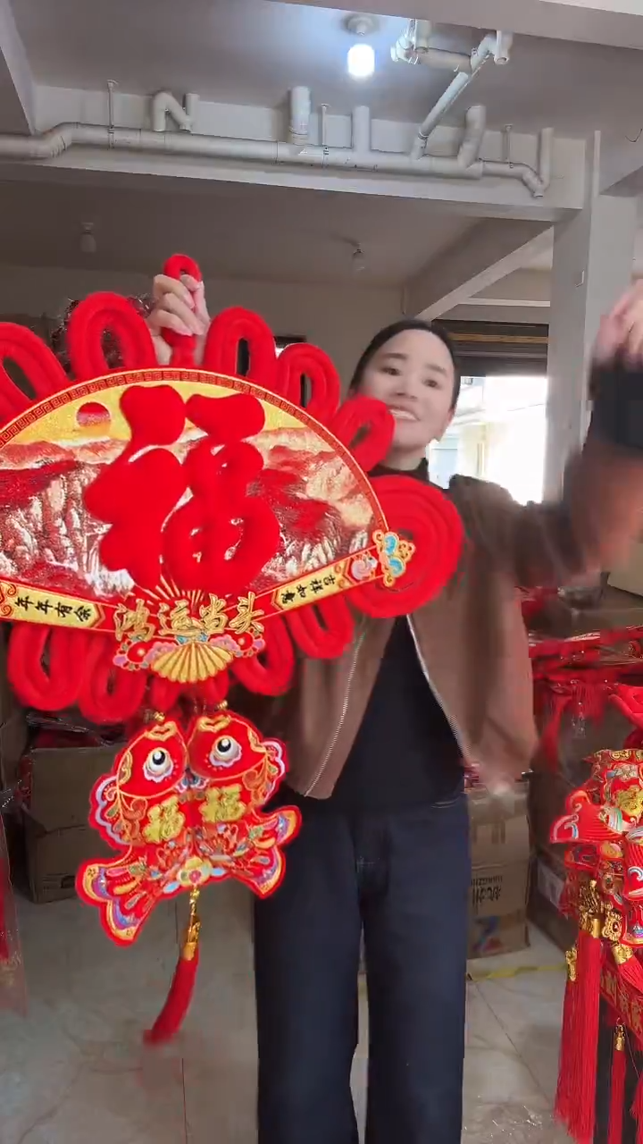 60#鸿运当头中国结【2个】