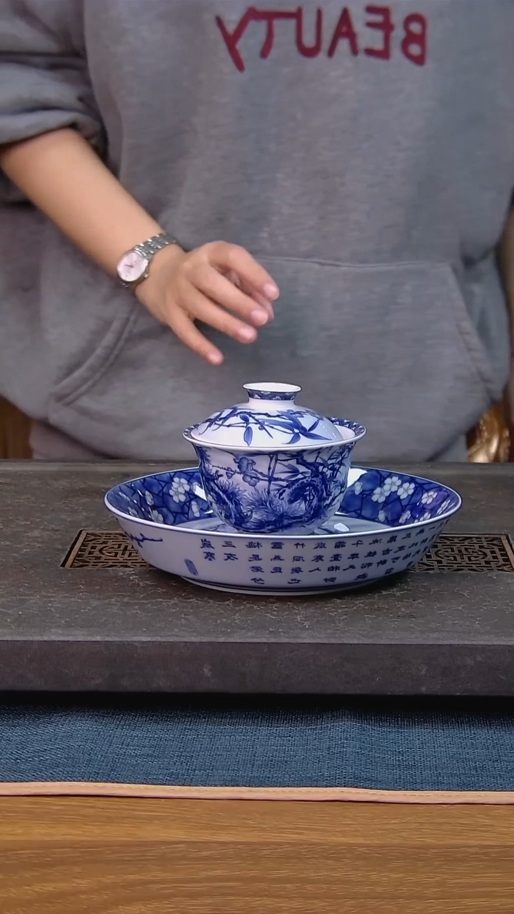 简装家用款2件套 白瓷陶瓷茶具