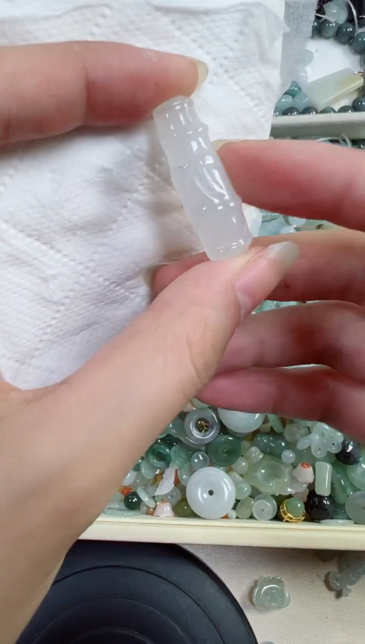 翡翠裸石574号链接，A货翡翠