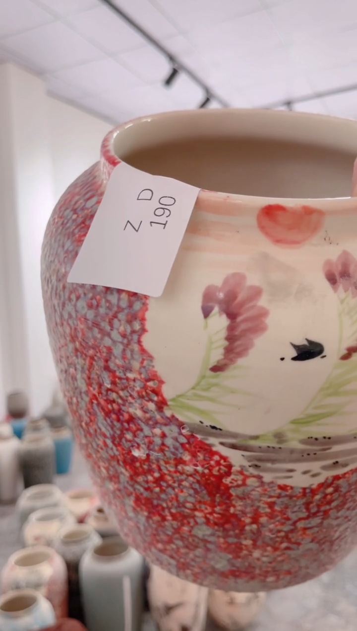 【闪购商品】瓶 zd190 陶瓷花瓶 无花 微瑕