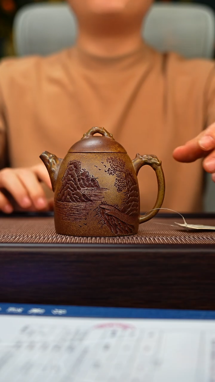 茶壶紫砂原矿紫砂手工茶壶