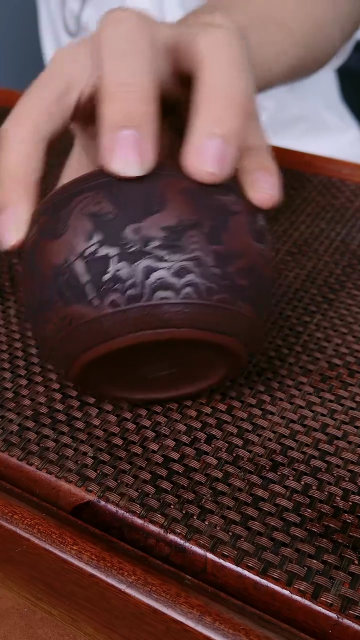 茶杯紫砂宜兴高端紫砂杯