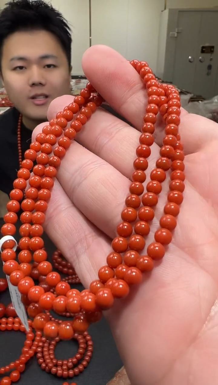【闪购商品】南红玛瑙手链未镶嵌天然南红4mm/yz01665多样性发货