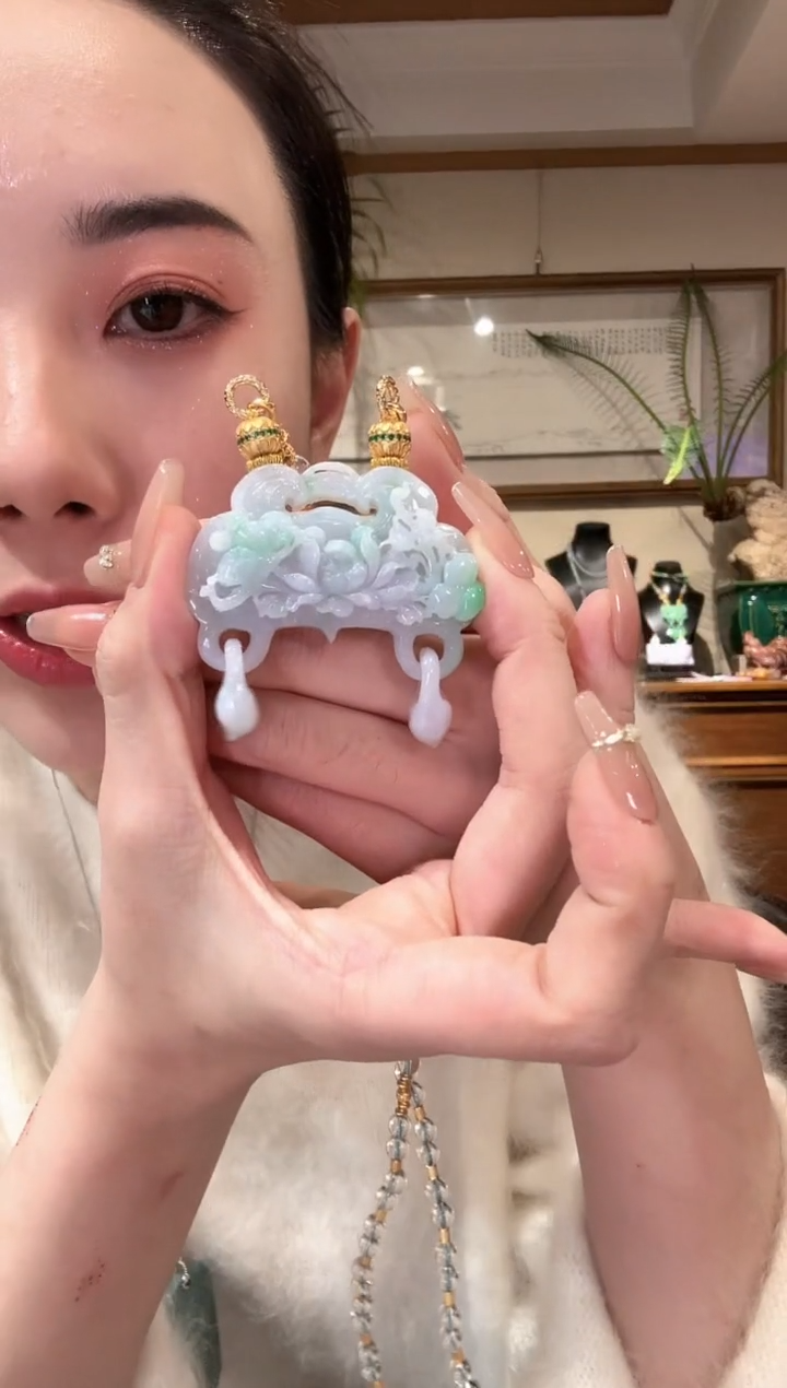 【闪购商品】翡翠颈饰未镶嵌国风