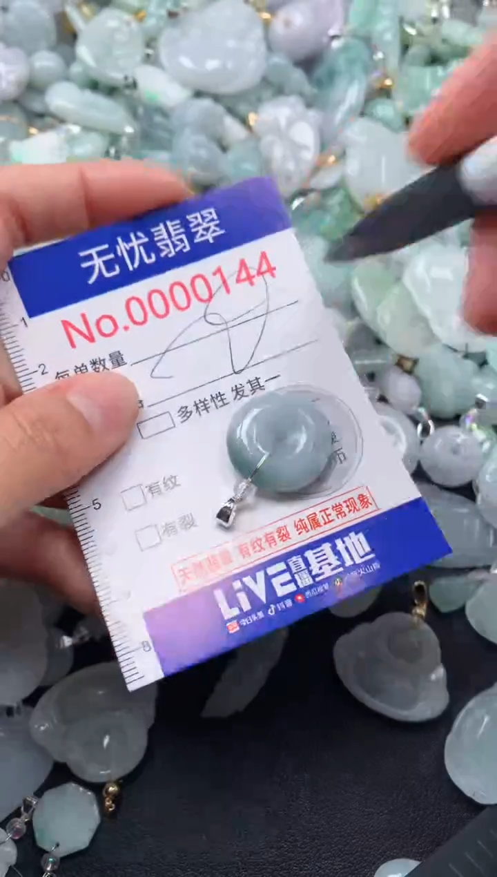 颈饰未镶嵌翡翠1442
