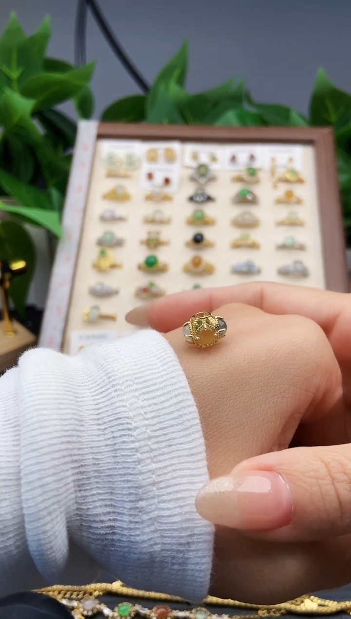 颈饰银S925镶嵌翡翠12