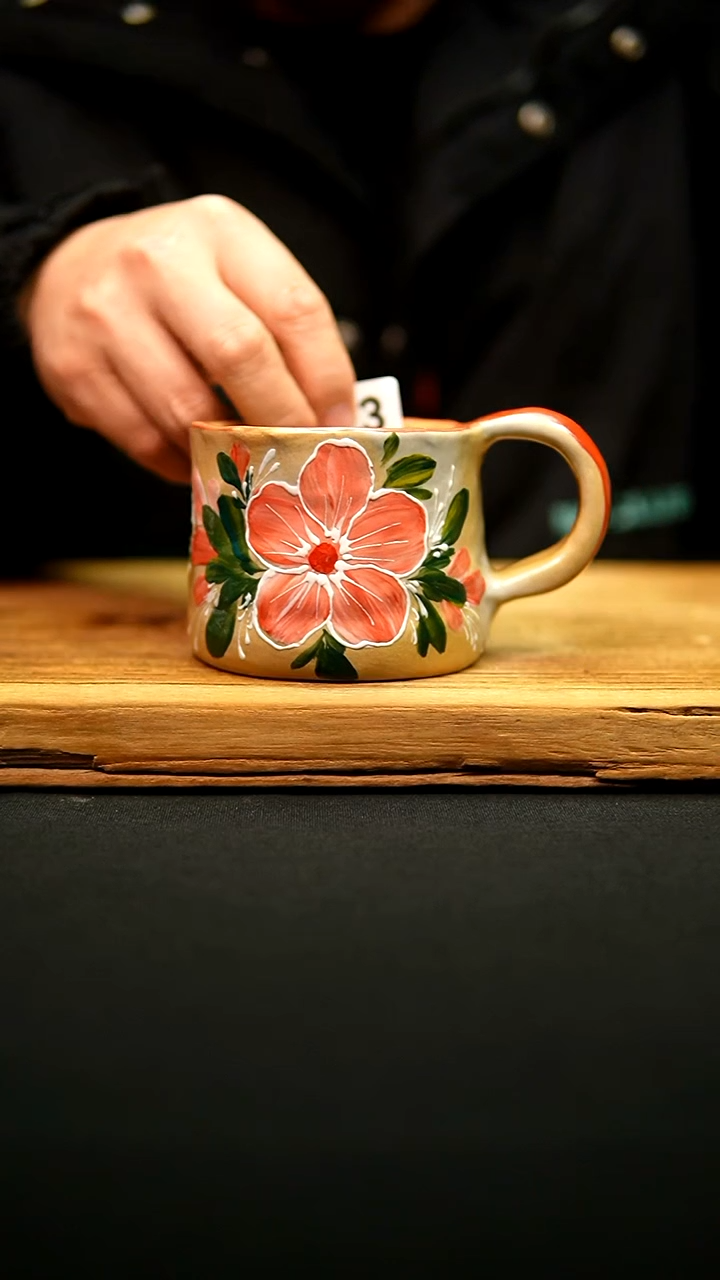 @@陶园瓷舍@@纯手工手绘@高温釉下彩