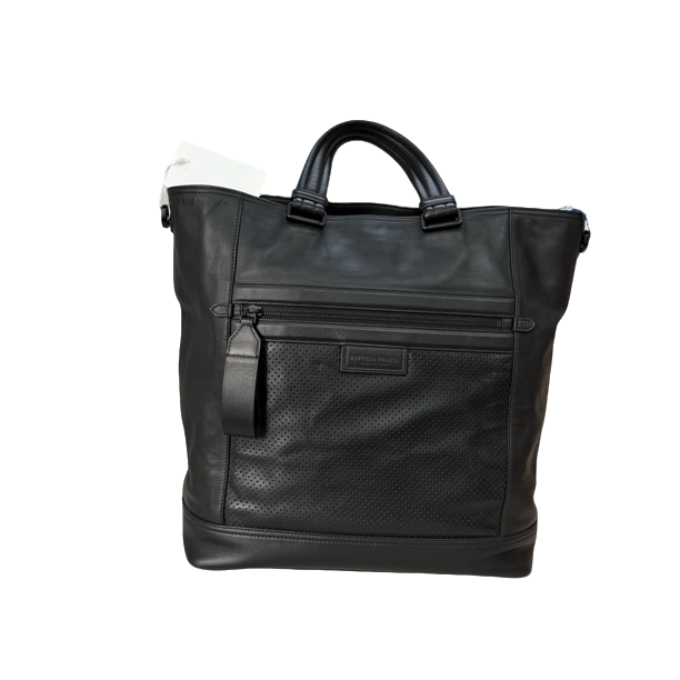 95新 BOTTEGA VENETA/葆蝶家 全皮黑色手提包/461