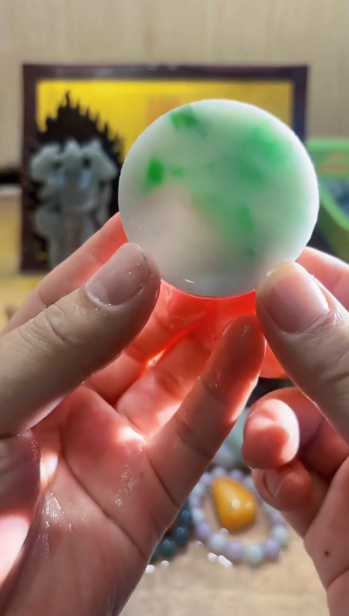 未镶嵌挂件翡翠A货常璀6052