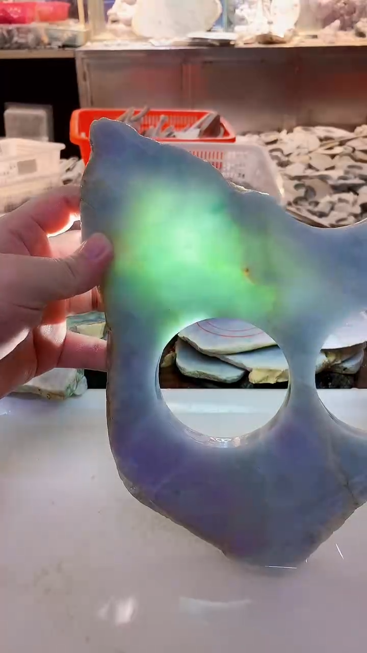翡翠未镶嵌颈饰0韩0翡翠珠宝297