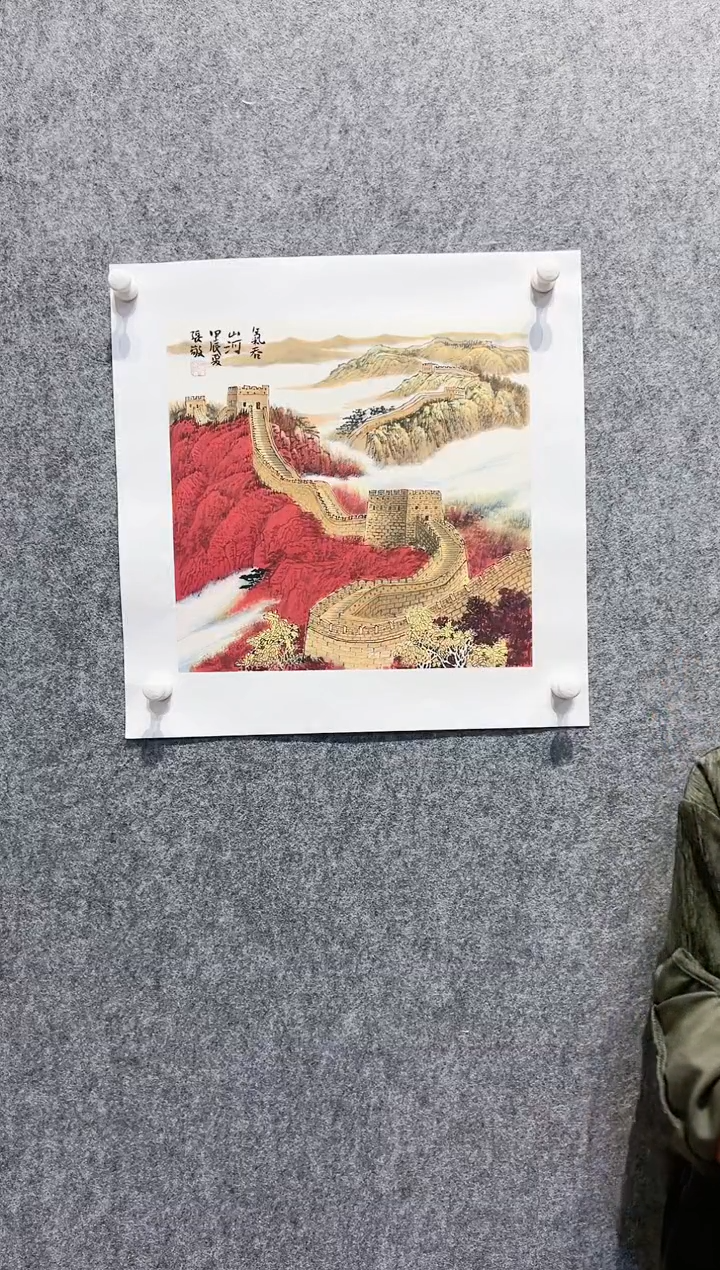 国画张敬-1平尺-国画作品
