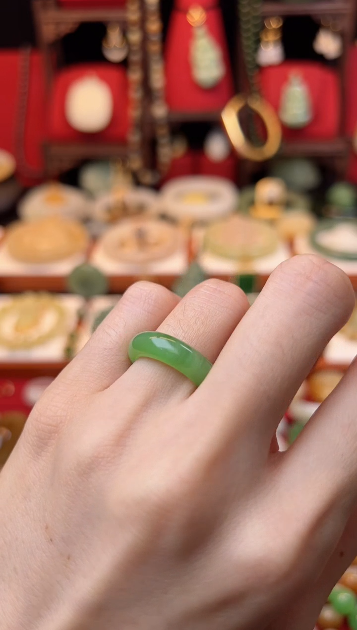 【闪购商品】和田玉戒指未镶嵌1011