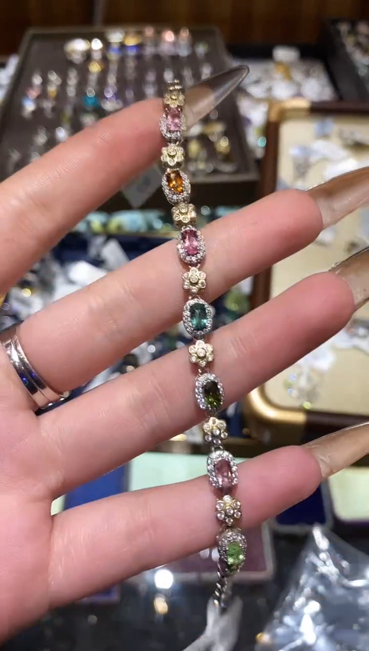 纯铜合金琉璃楚楚中古珠宝甄选不退换