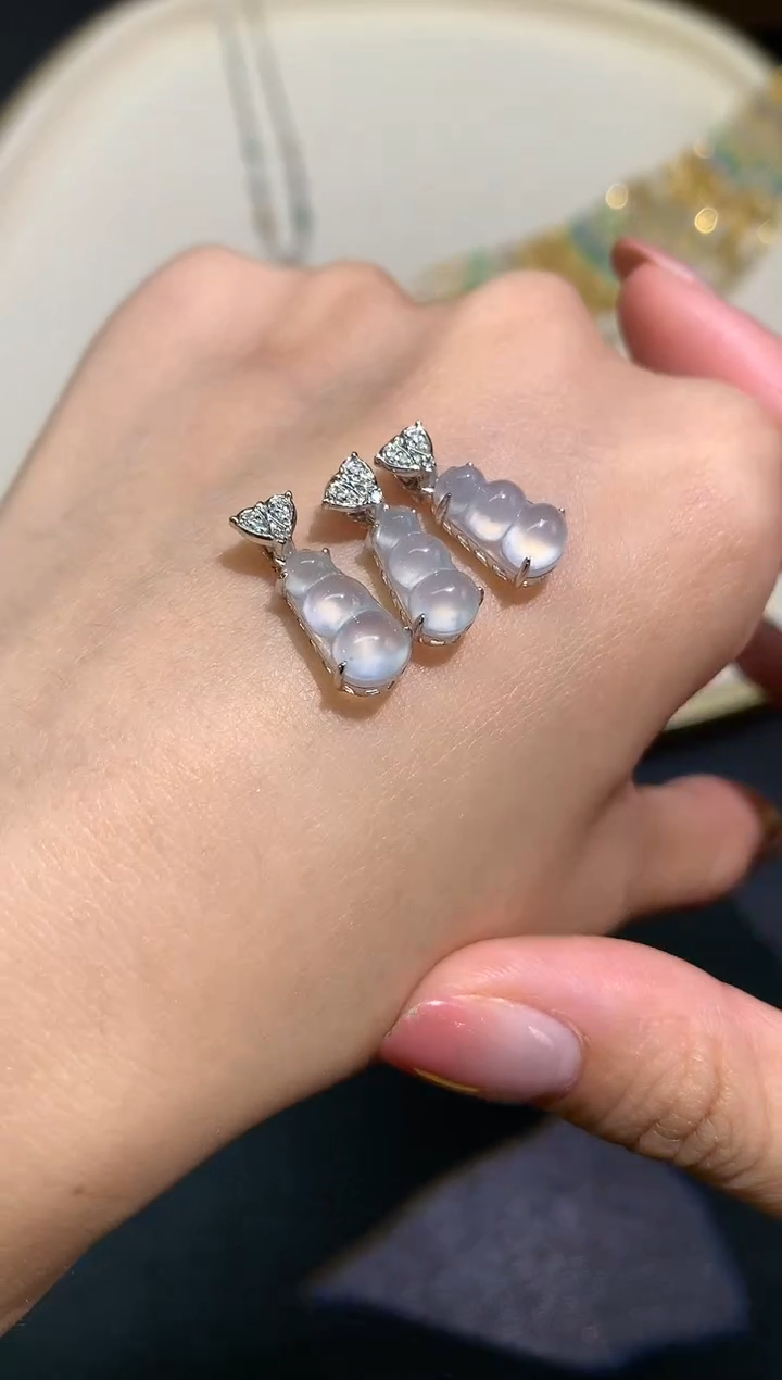 翡翠18K金镶嵌吊坠(不含链)吊坠多样性发其一A115|980