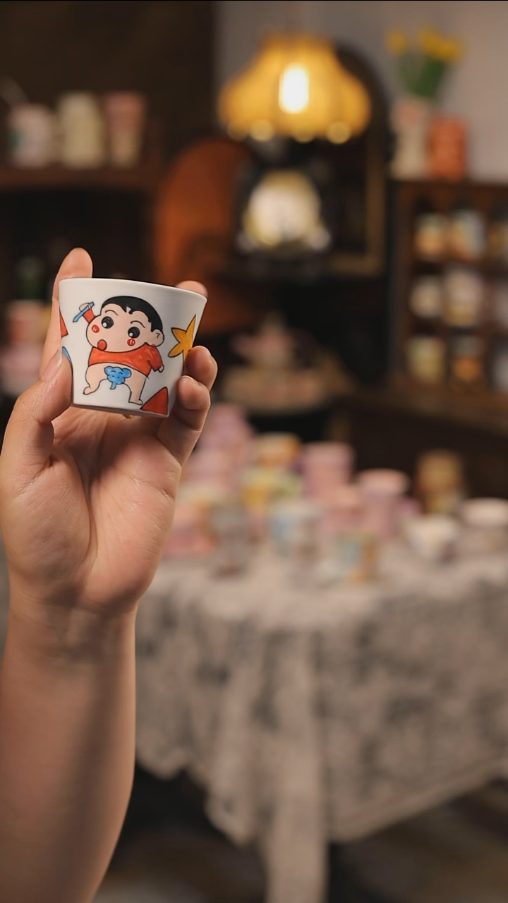 摆件景德镇釉下彩绘设计师款式陶瓷
