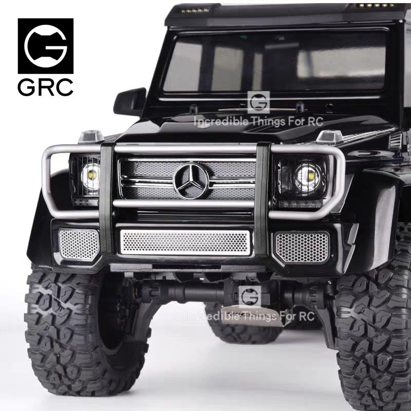 GRC 荒漠前杠牛栏 TRX4/6 奔驰 G63 G500 快拆式分体前杠 #压铸