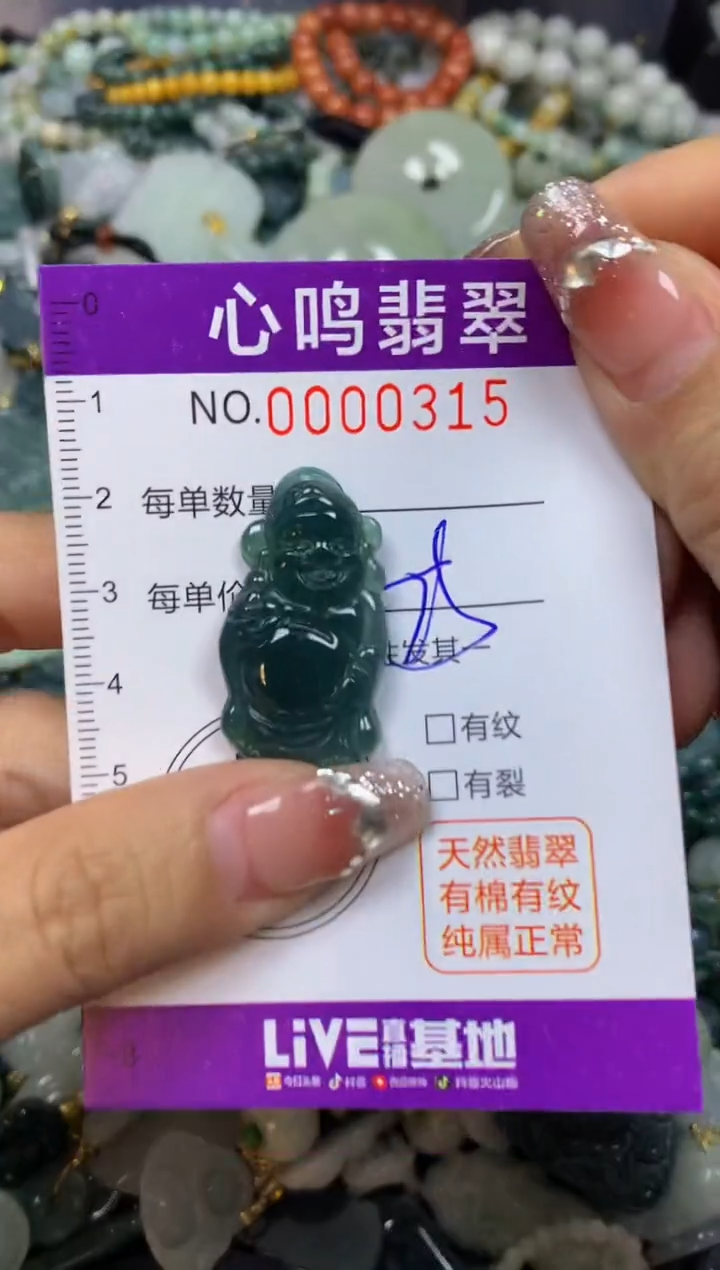 【闪购商品】翡翠颈饰未镶嵌闪购00315