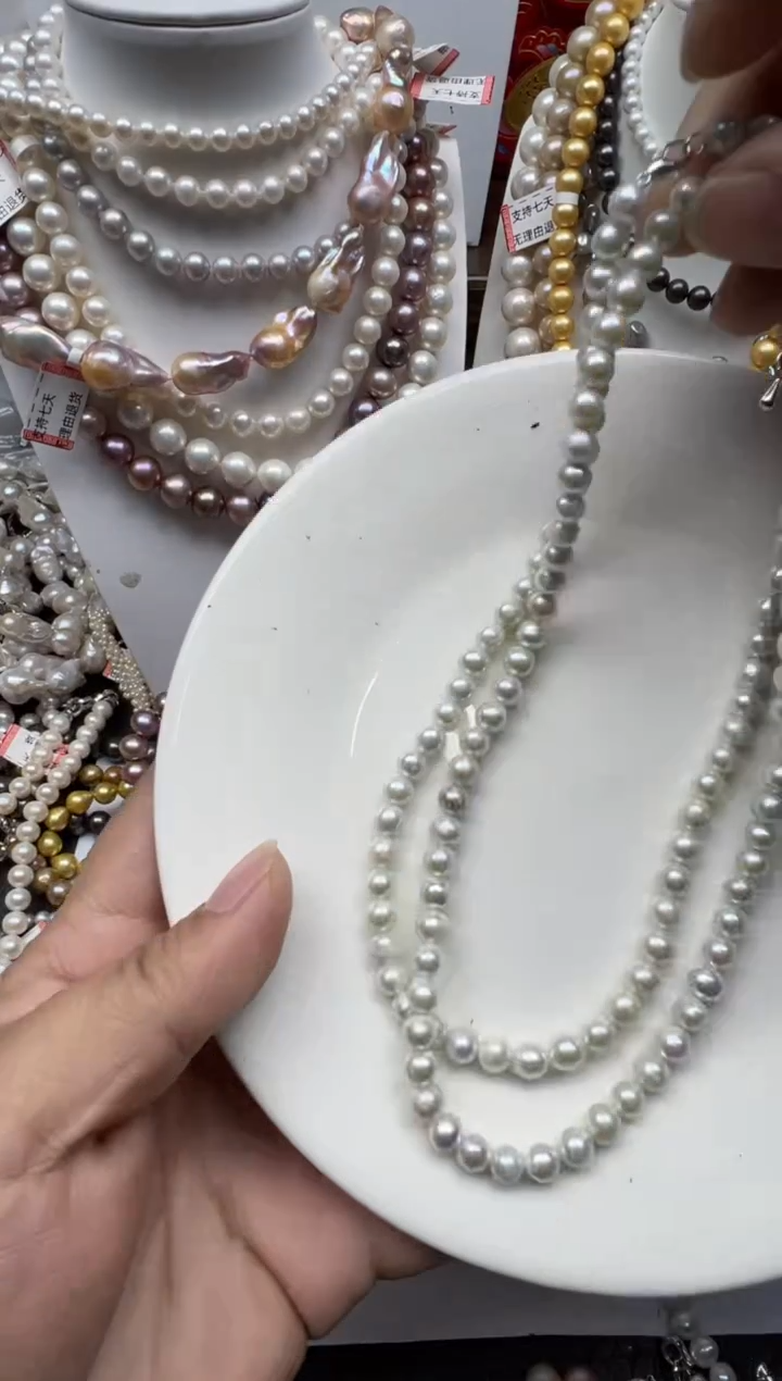 【闪购商品】淡水珍珠颈饰未镶嵌1