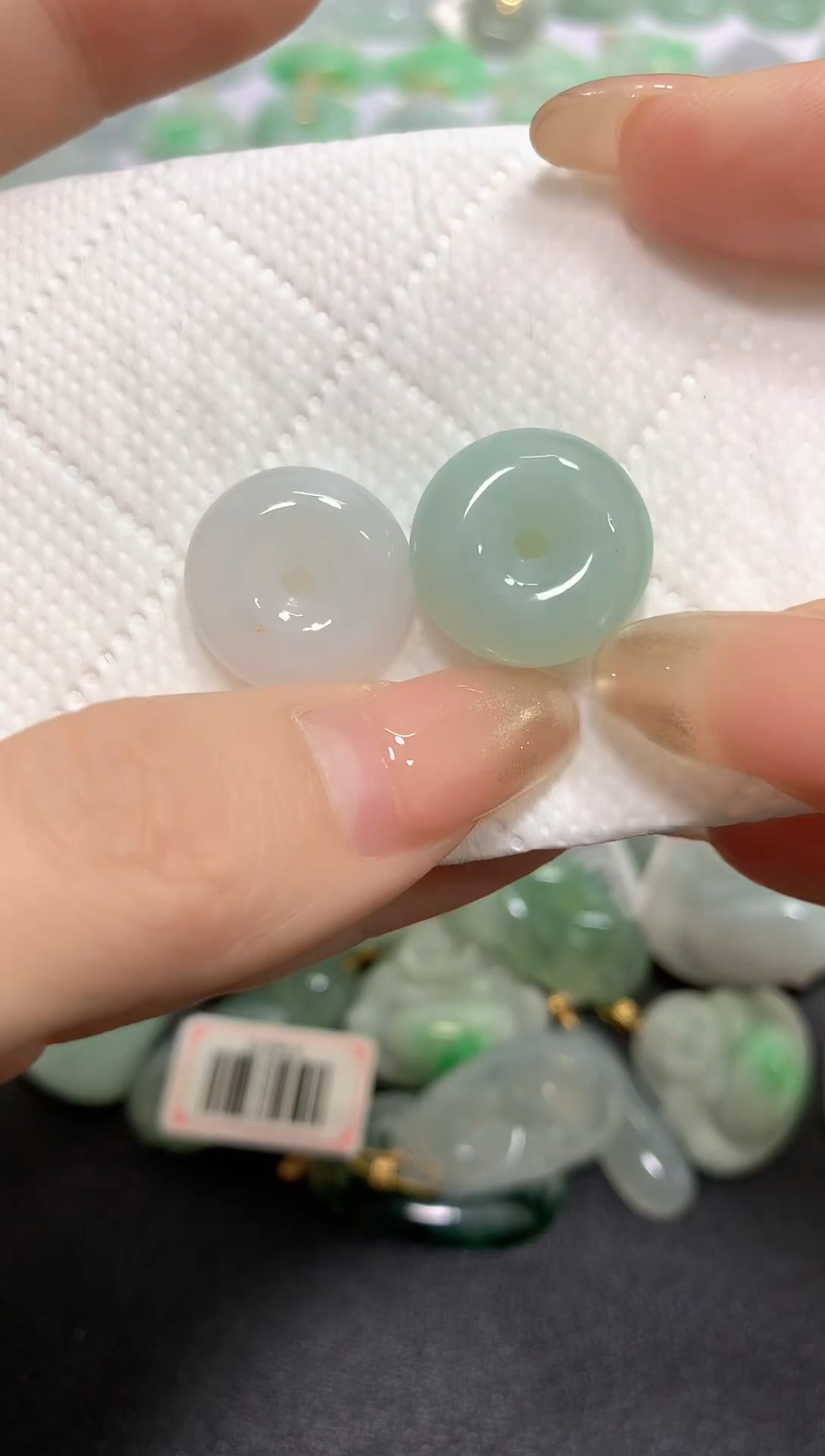 颈饰未镶嵌翡翠A货