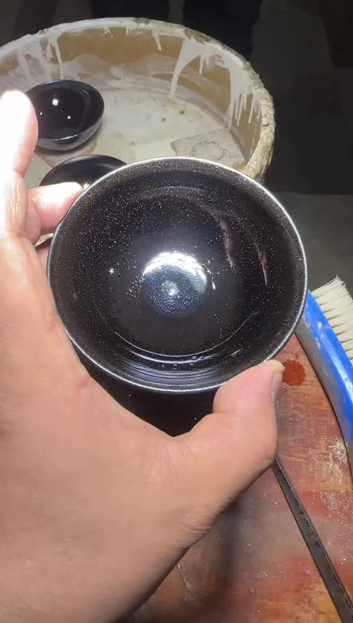 茶盏29号双和龙窑柴烧作品