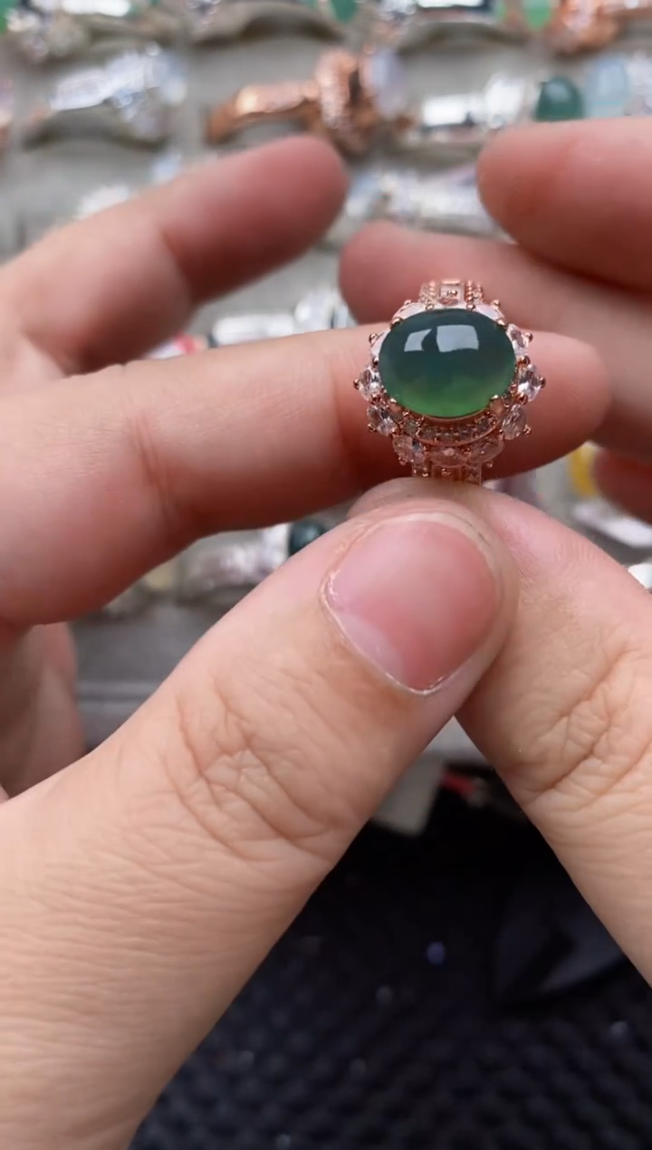 【闪购商品】翡翠戒指未镶嵌77777---39