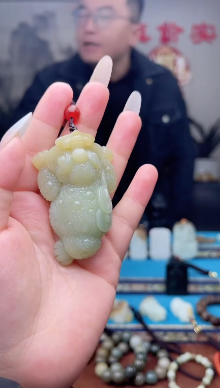 【闪购商品】和田玉挂件未镶嵌1