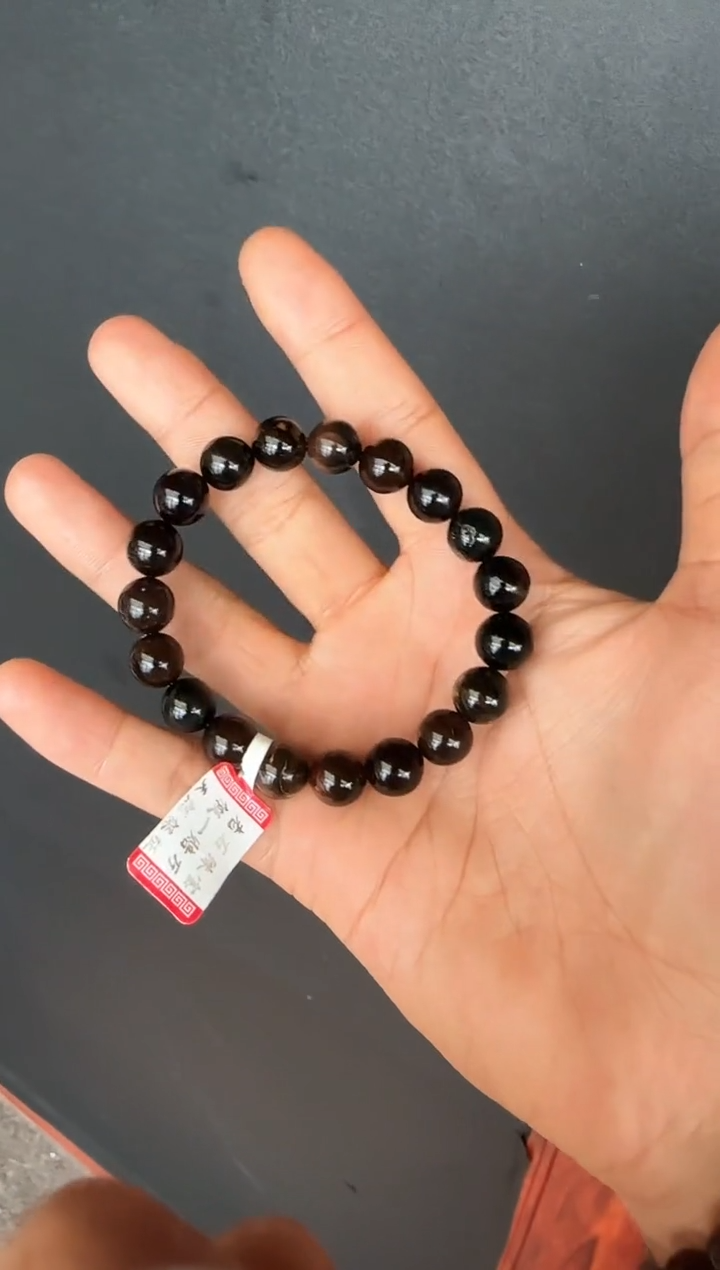手串琥珀未镶嵌#10微瑕缅甸琥珀翁珀手串10mm