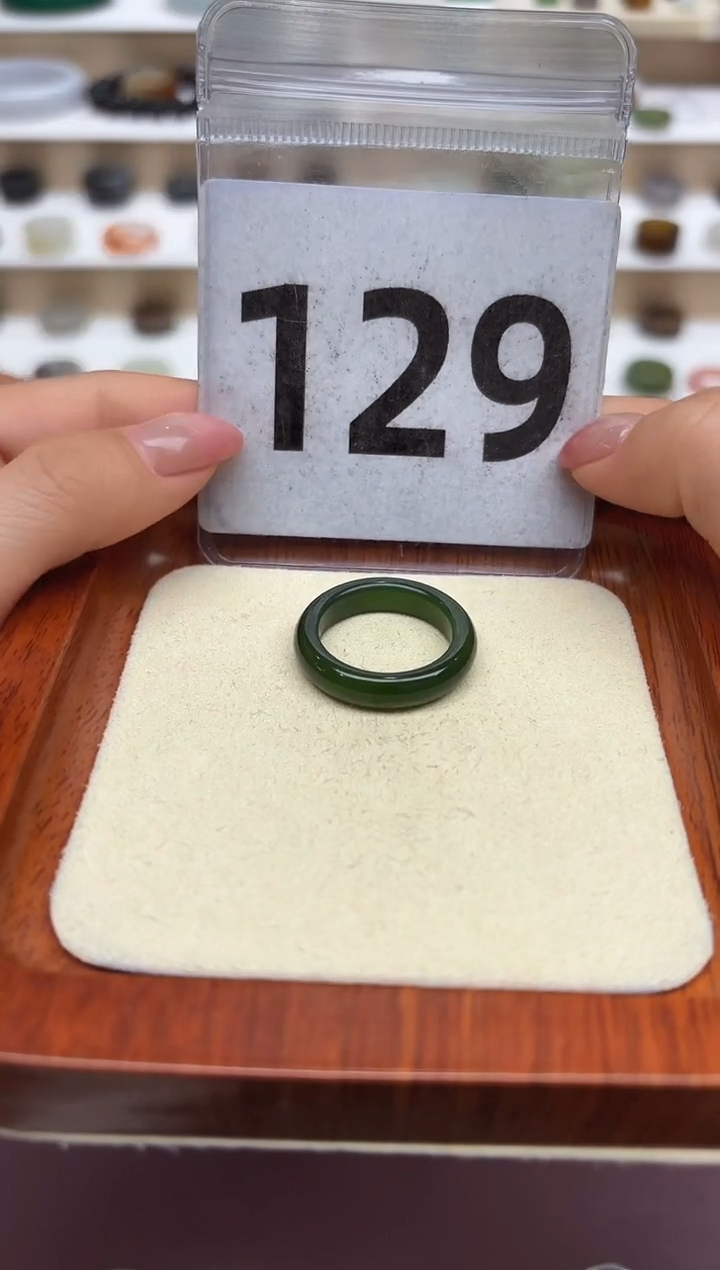 【闪购商品】和田玉戒指未镶嵌18号