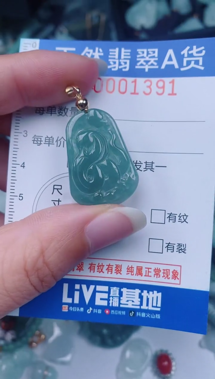 颈饰未镶嵌翡翠00001391