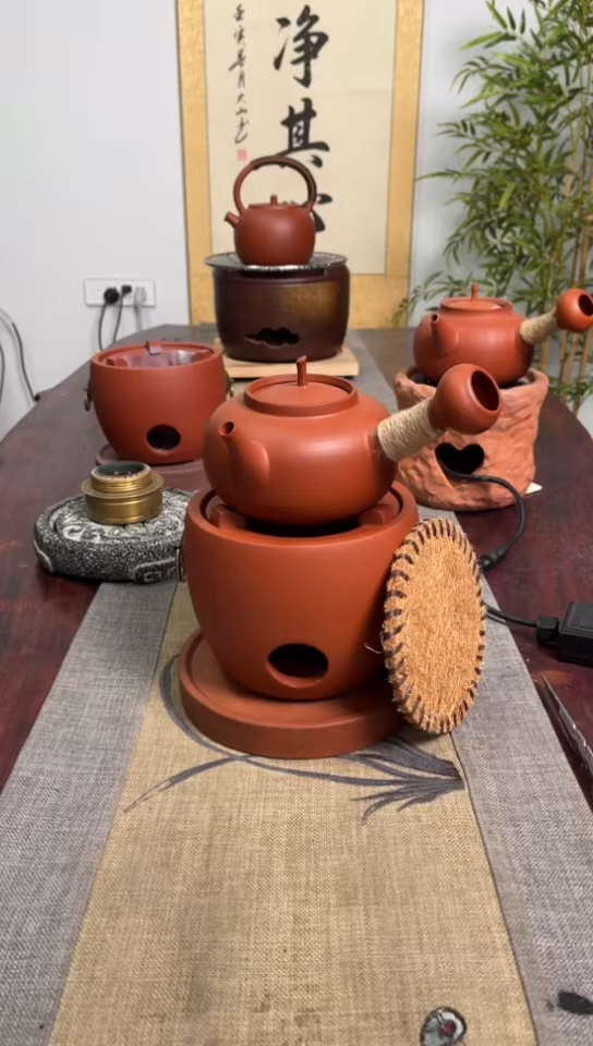 【闪购商品】圆口炉＋圆福壶【送炉垫＋壶垫】