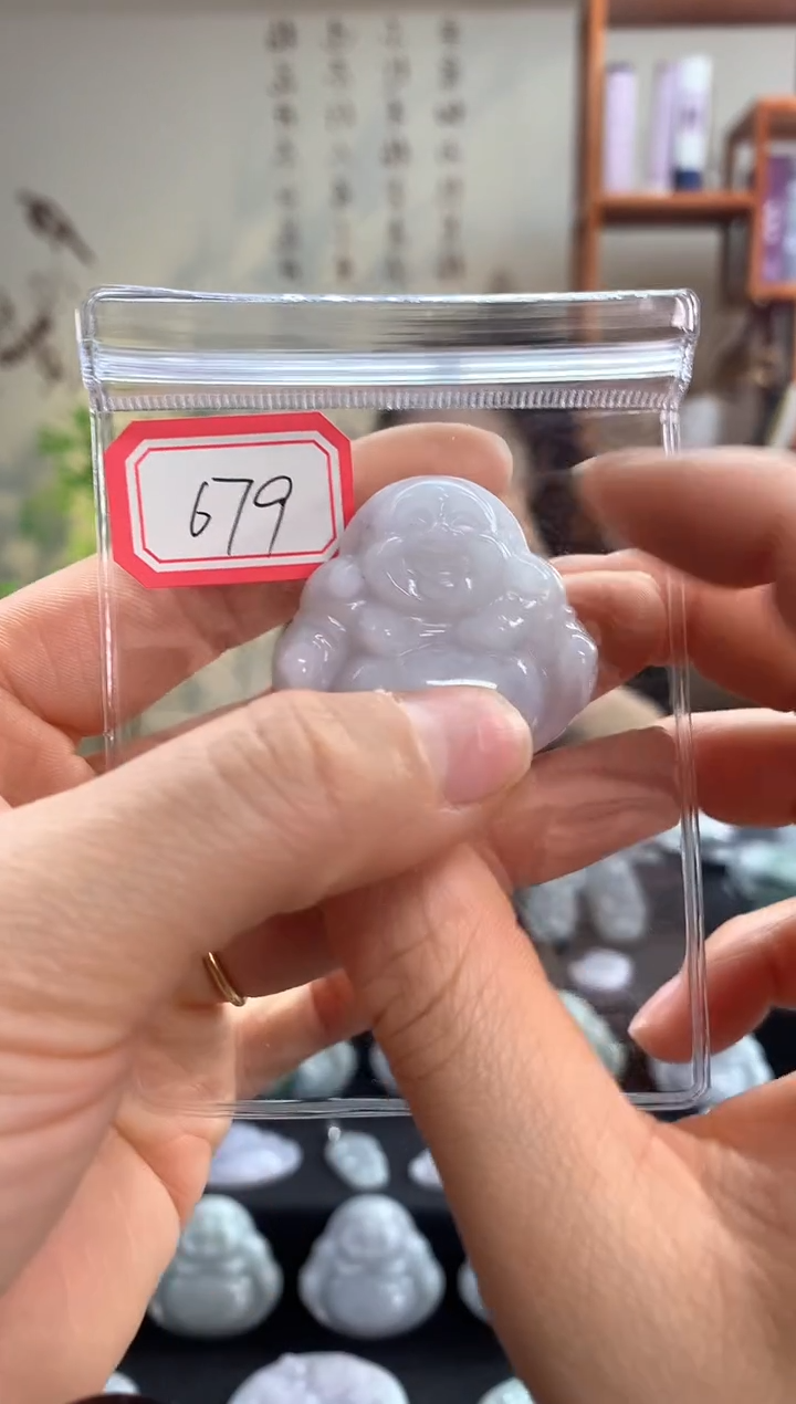 【闪购商品】翡翠颈饰未镶嵌佛公679