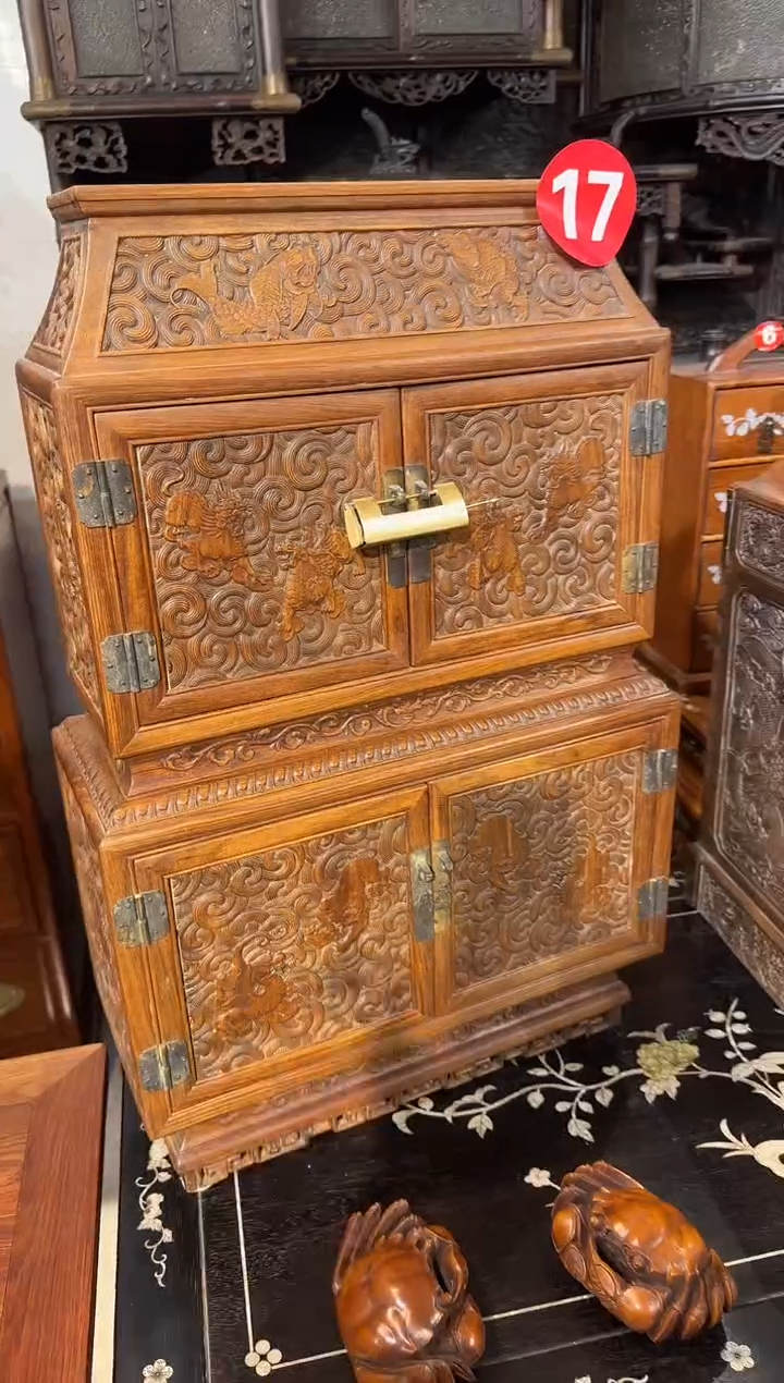 【闪购商品】木木艺葫芦雕刻柜子3980.888