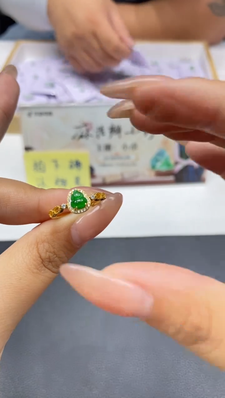 【闪购商品】定制翡翠未镶嵌天然翡翠A货23