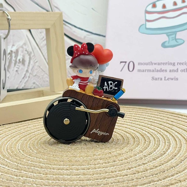 （团单）7/27 手工萌粒唱片出风口   创意DIY摆件